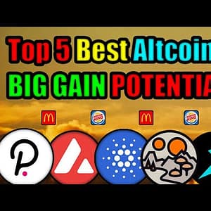 MCDONALD’S & BURGER KING ARE ABOUT TO PUMP THE CRYPTO MARKETS! BEST 5 ALTCOINS READY TO BLOW!