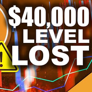 Bitcoin Dumping as $40,000 Level LOST (Institutions Hold RECORD Amount of Bitcoin)
