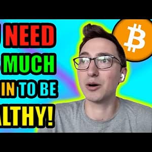You Need To Own THIS MUCH Bitcoin Become WEALTHY in 10 Years | INSANE Crypto Price Prediction