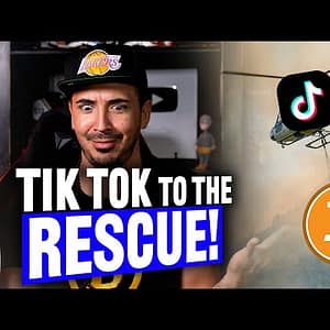 Can TikTok BAIL OUT BITCOIN?? (Crypto Rejection High)