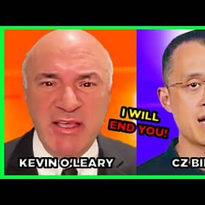 Kevin O'Leary CLAPS BACK against CZ Binance! 👏
