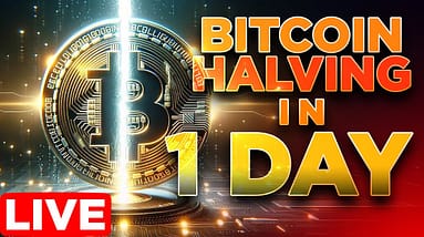 Bitcoin Halving in 1 Day!🔥 BlackRock ETF Will Flip Grayscale