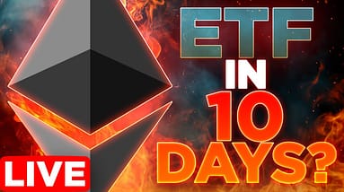 Ethereum ETF in 10 Days?🔥 Crypto Market Update LIVE🔴
