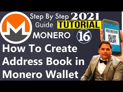 How To Create Address Book in Monero Wallet | Best Cryptocurrency Wallets
