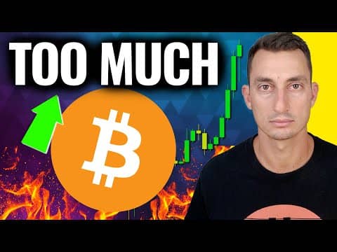 Bitcoin Price Pump: TOO MUCH for Crypto! (1 Day TOO EARLY?)