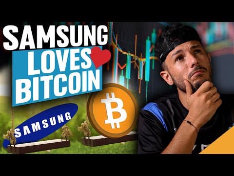 Samsung's MAJOR Bitcoin Bid!? (ANKR Shocks DeFi)