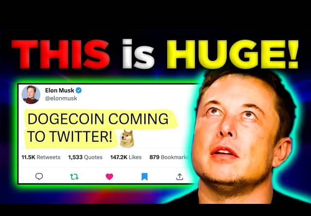 Elon Musk Integrates DOGECOIN into Twitter!!! [I'm Excited!]