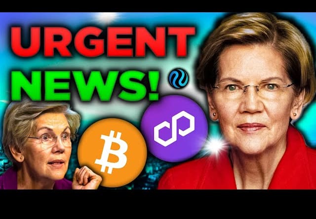 URGENT: Elizabeth Warren calls for TOTAL SHUTDOWN of Crypto Market (Polygon Prevails)!