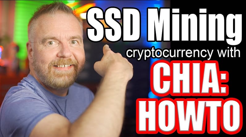 Getting Started With Chia:  SSD & Hard Disk Crypto-Currency Mining/Farming