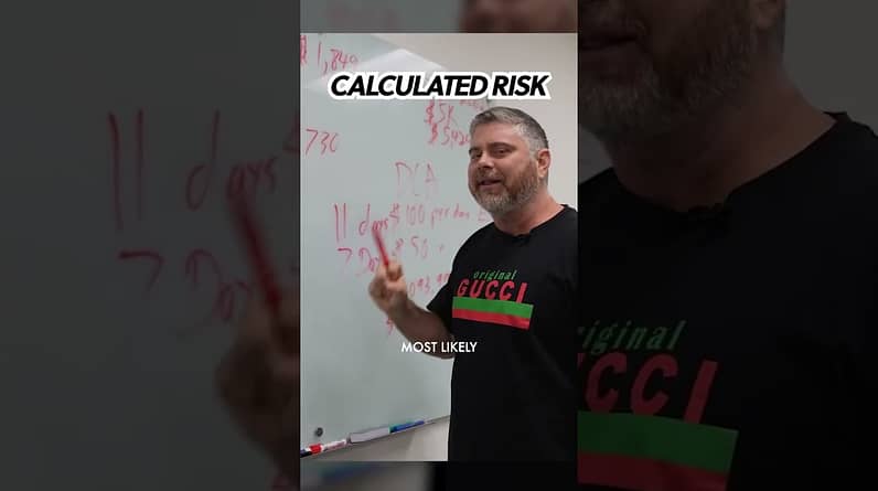 It's About Calculated Risk!