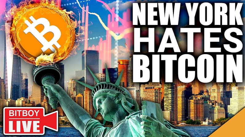 New York HATES Bitcoin! (Crypto SALE On Black Friday?)