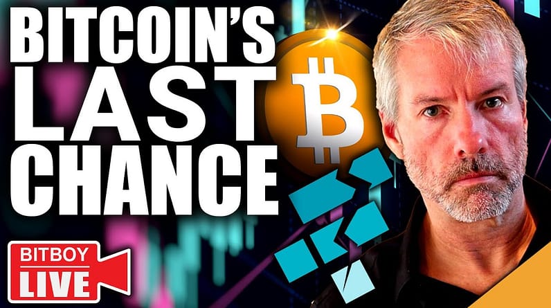 Bitcoin's LAST CHANCE (Saylor SLAMS FTX)