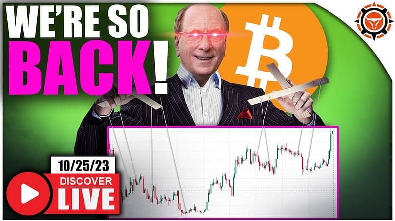 Bitcoin Rally Resumes! (Blackrock ETF Re-Listed)