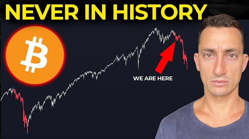 Caution All Bitcoin Investors: The SP500 Has Never Done This in History.