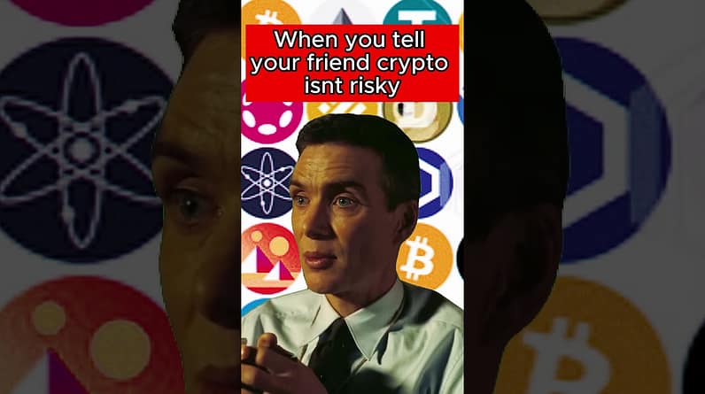 Will YOU Take The Risk?! #riskit #shorts #crypto