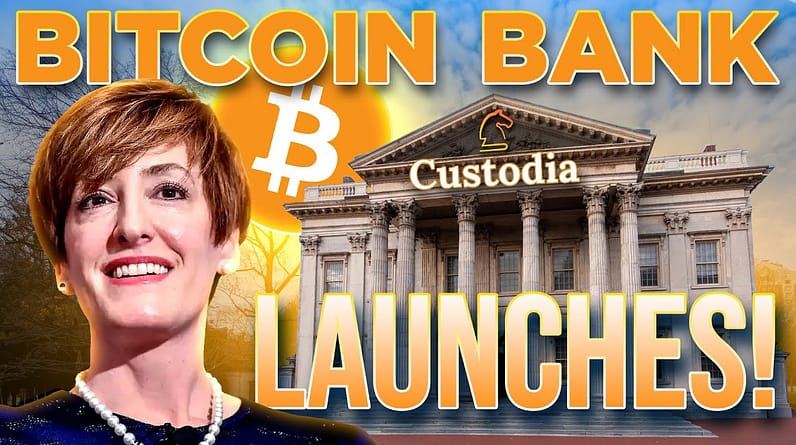 Bitcoin Bank Launches!🚨 Custodia Bank Adding Ethereum Next
