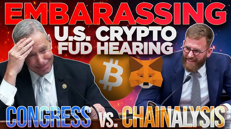 U.S. Crypto FUD Hearing🚨Congress vs. Chainalysis & MetaMask🔥