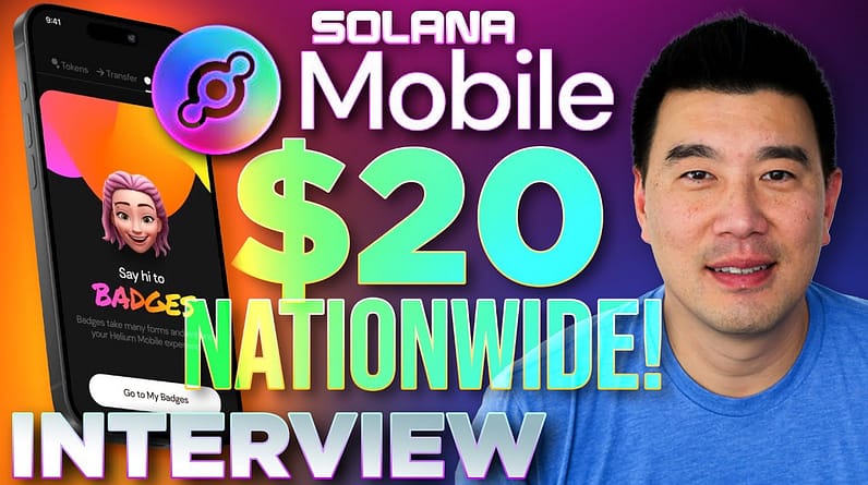 $20 Mobile Launches Nationwide on Solana!🔥Helium INTERVIEW