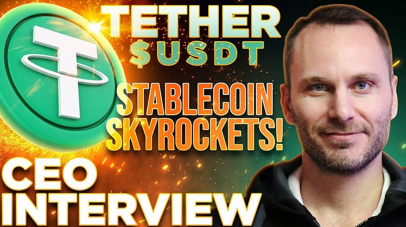 Tether's Explosive Stablecoin Growth 🔥 $USDT CEO Interview