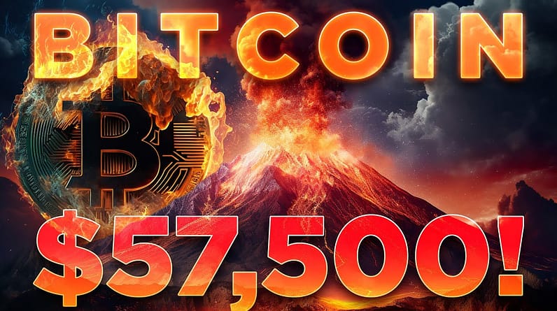Bitcoin Crosses $57,500!🔥$60k Next?🔥