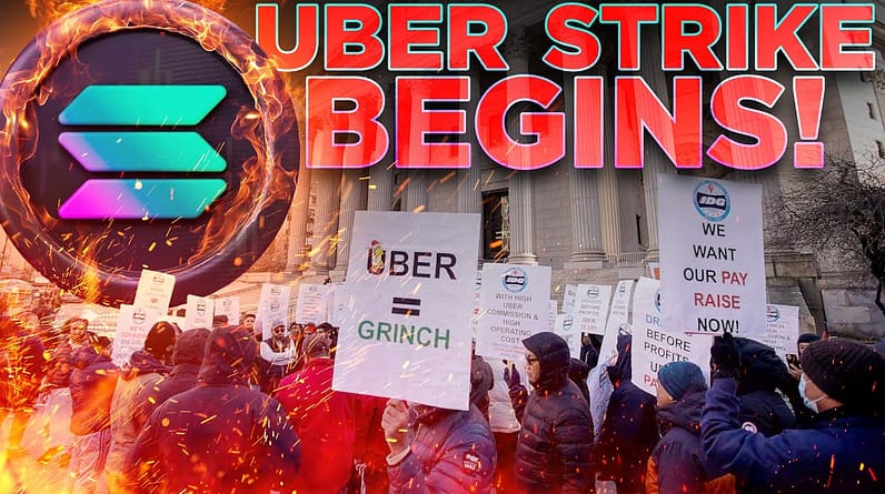 Uber Strike Begins!🚨Solana Rideshare & Food Delivery🔥