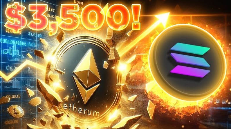 Ethereum Hits $3,500!🚀Solana Continues To Skyrocket🚀