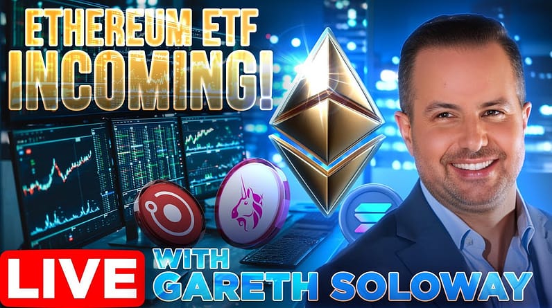 Ethereum ETF Approval Imminent🚨Technical Analysis w/ Gareth Soloway🚀