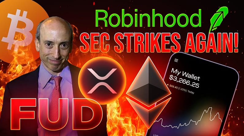 SEC Targets Robinhood Crypto!🚨 Gensler FUD Continues🔥